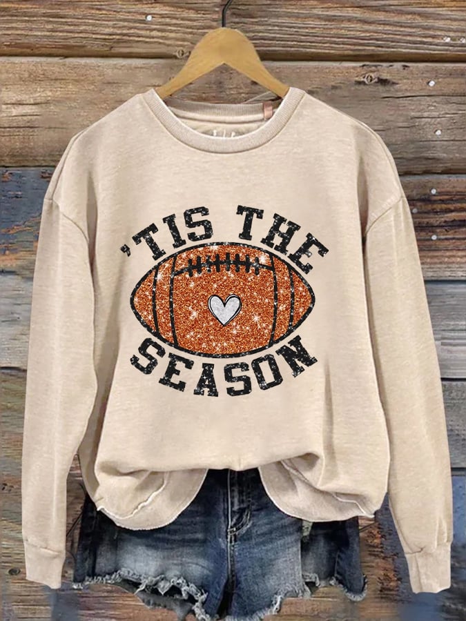 🔥Buy 2 Get 5% Off🔥Women's Tis The Season Print Casual Sweatshirt