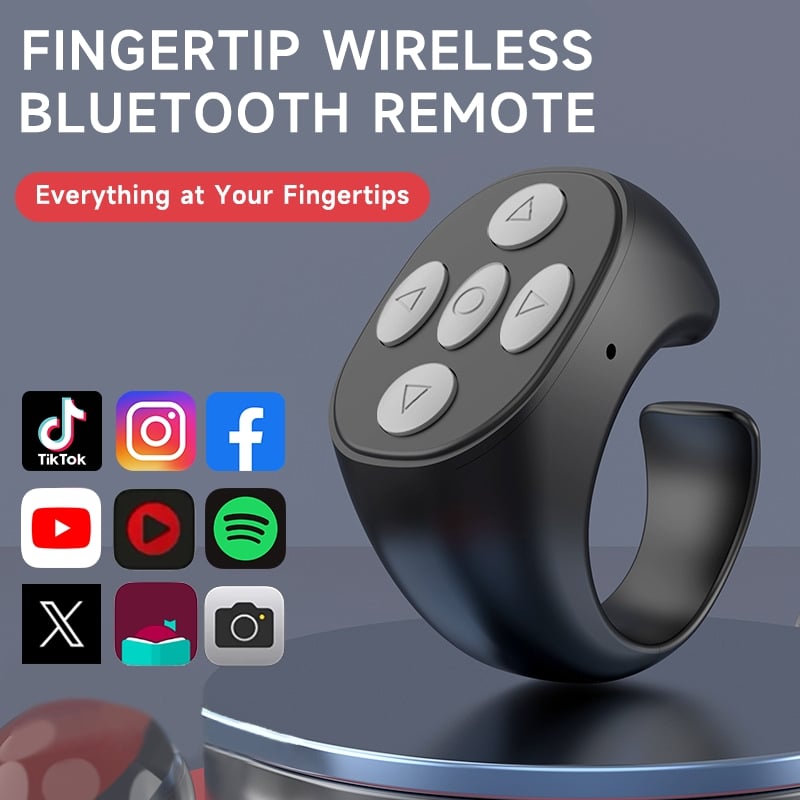 2024 Fingertip Wireless Bluetooth Remote Control