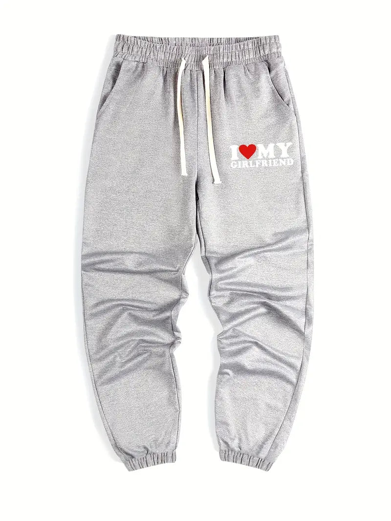 ‘I LOVE MY BOYFRIEND’ SWEATPANTS