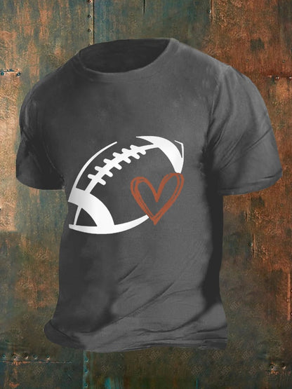 🔥Buy 2 Get 5% Off🔥Men's Football Fans Lovers Gameday Casual Tee