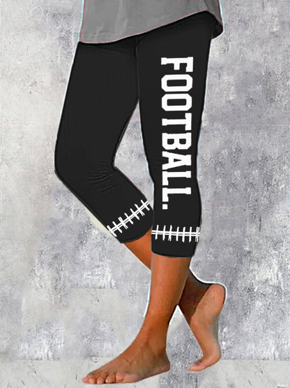 Women's Football Cropped Leggings