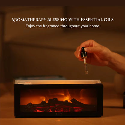 The Fireplace Aroma Diffuser Humidifier