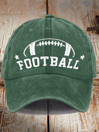 Unisex Football Embroidered Hat