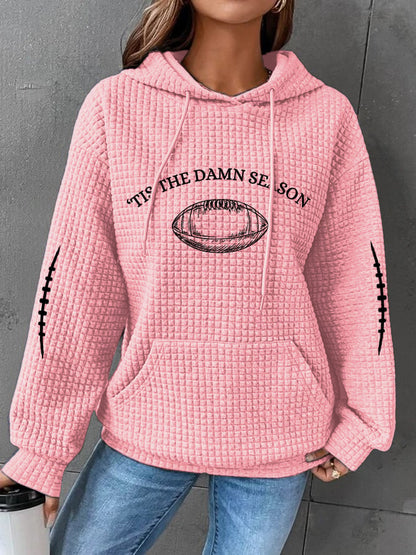 🔥Buy 2 Get 5% Off🔥Women's Tis The Damn Season Print Sweatshirt