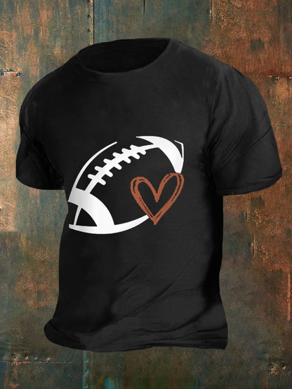 🔥Buy 2 Get 5% Off🔥Men's Football Fans Lovers Gameday Casual Tee