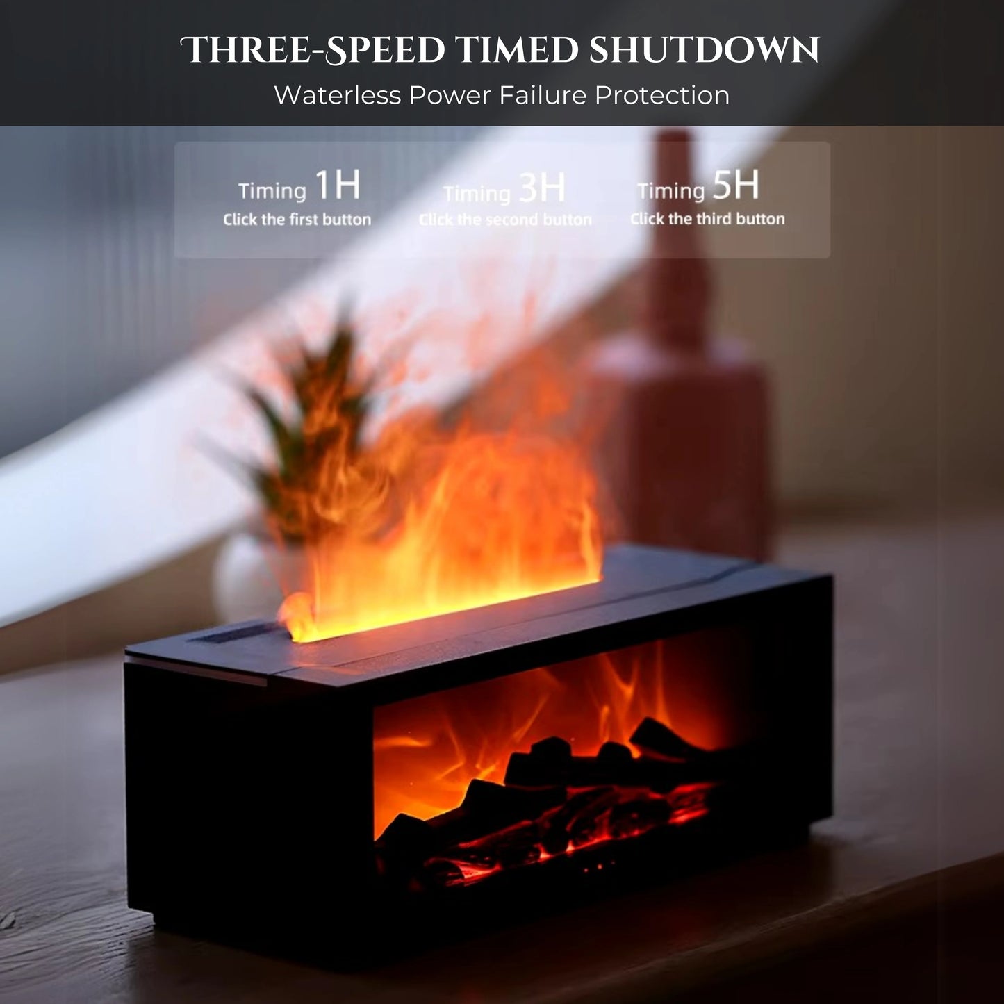 The Fireplace Aroma Diffuser Humidifier