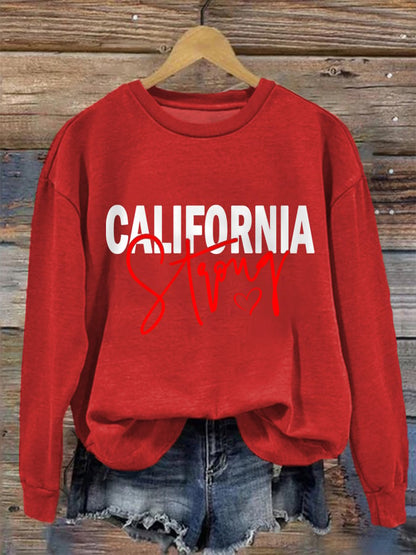 Women's California Strong Los Angeles Strong Wildfire 2025 Sweatshirt