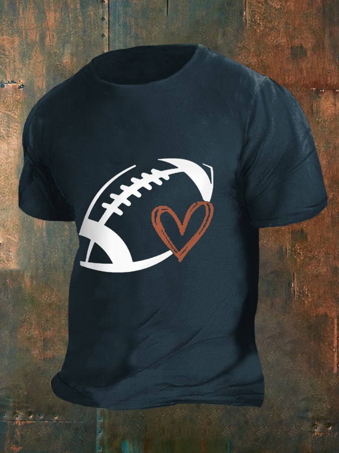 🔥Buy 2 Get 5% Off🔥Men's Football Fans Lovers Gameday Casual Tee