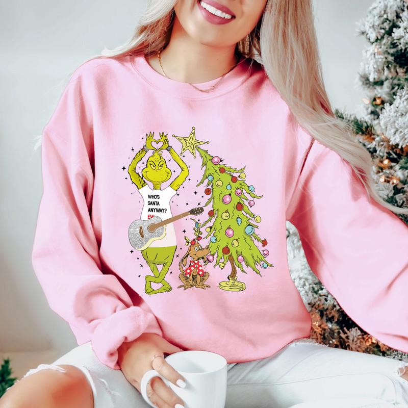 Swiftie Sweatshirt - Who's Santa Anyway?