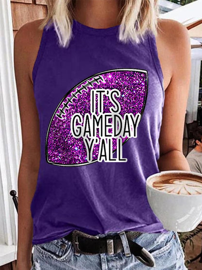 Women's Football Fans Gameday Casual Vest