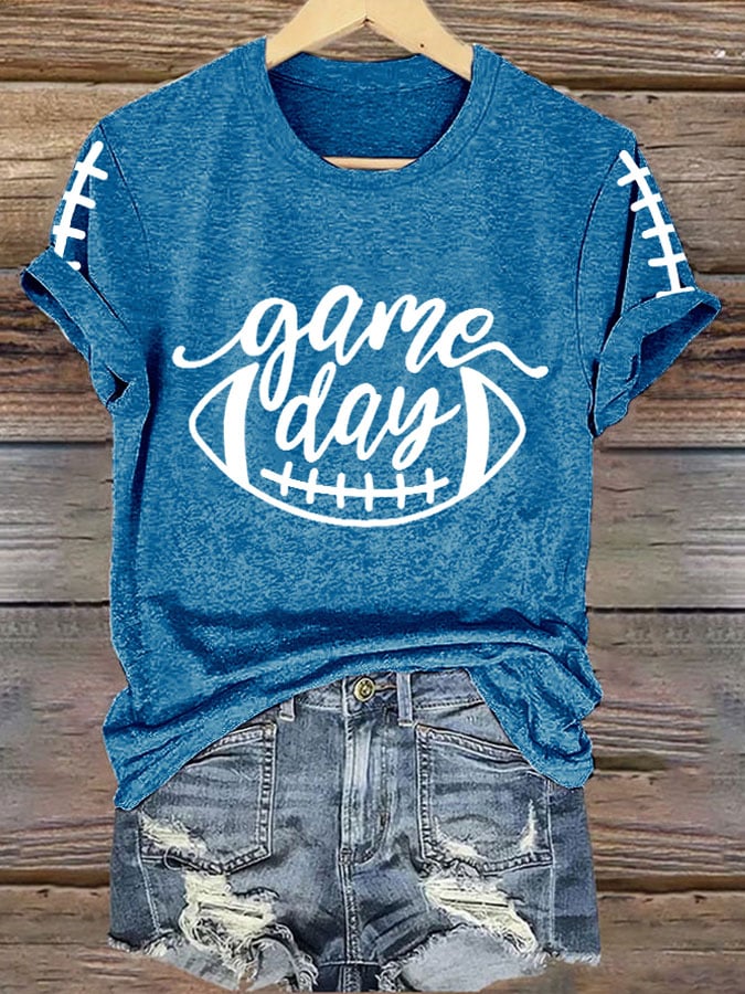 🔥Buy 2 Get 5% Off🔥Women's Football Print T-shirt