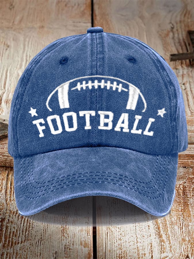 Unisex Football Embroidered Hat