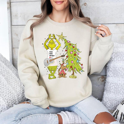 Swiftie Sweatshirt - Who's Santa Anyway?