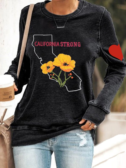 Women's California Strong Bear Sweatshirt