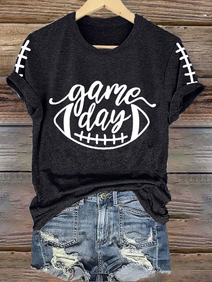 🔥Buy 2 Get 5% Off🔥Women's Football Print T-shirt