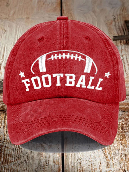 Unisex Football Embroidered Hat