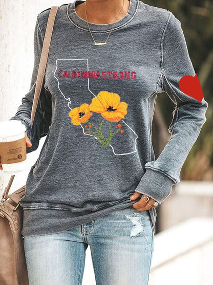 Women's California Strong Bear Sweatshirt