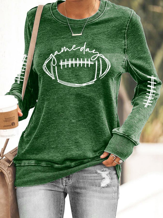 🔥Buy 2 Get 5% Off🔥Women's Gameday Football Lover Sweatshirt