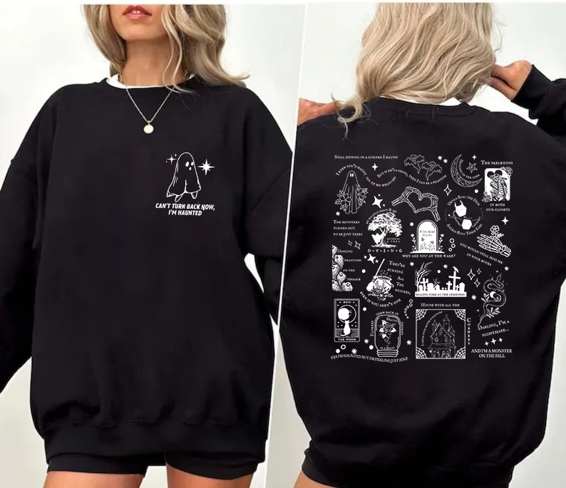 Spooky Swiftie Halloween Season Shirt, Halloween Song Lyrics Shirt/Sweatshirt