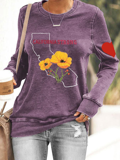 Women's California Strong Bear Sweatshirt