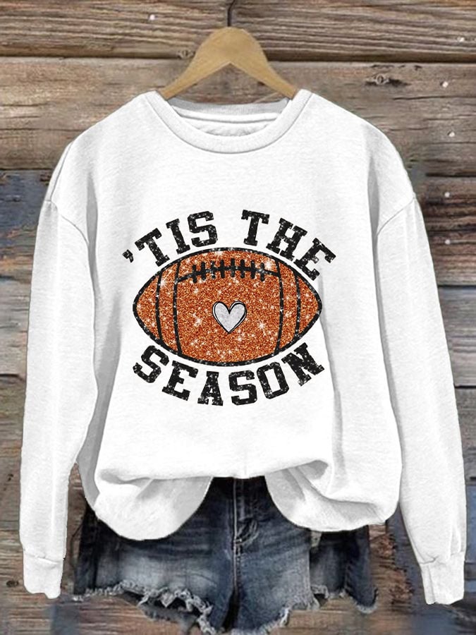 🔥Buy 2 Get 5% Off🔥Women's Tis The Season Print Casual Sweatshirt