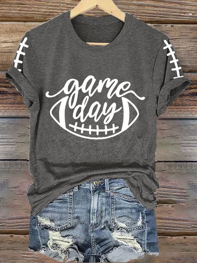 🔥Buy 2 Get 5% Off🔥Women's Football Print T-shirt