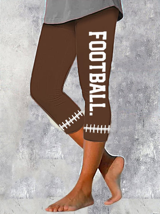 Women's Football Cropped Leggings