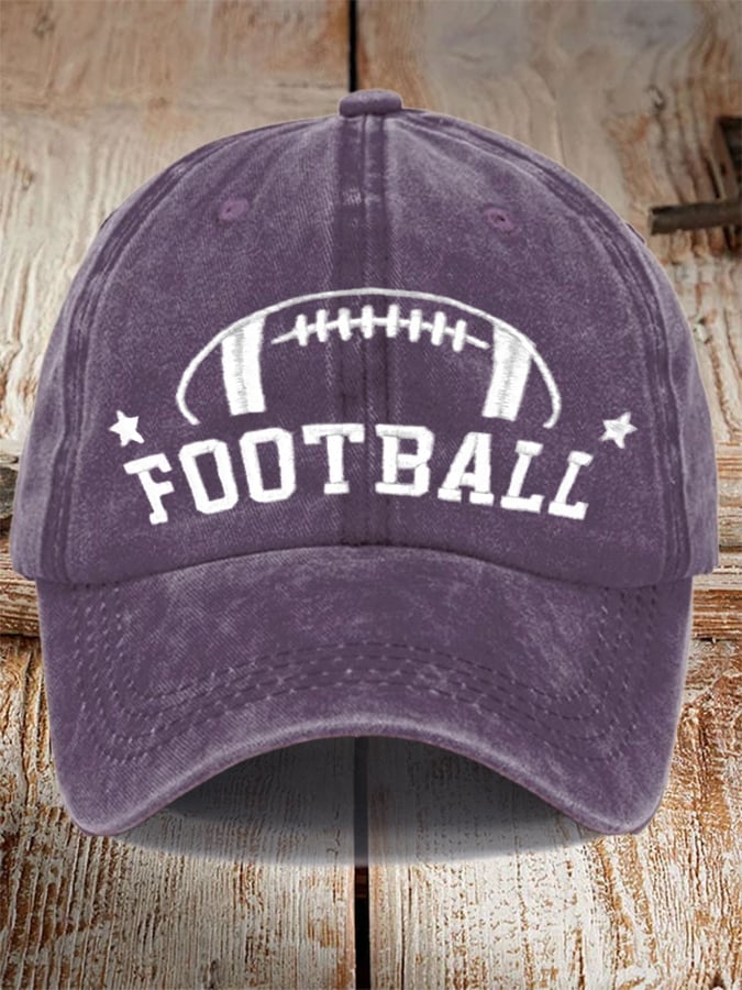 Unisex Football Embroidered Hat