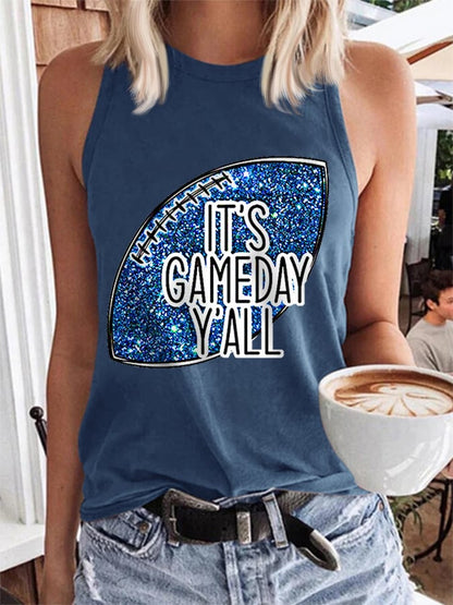 Women's Football Fans Gameday Casual Vest