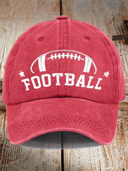 Unisex Football Embroidered Hat