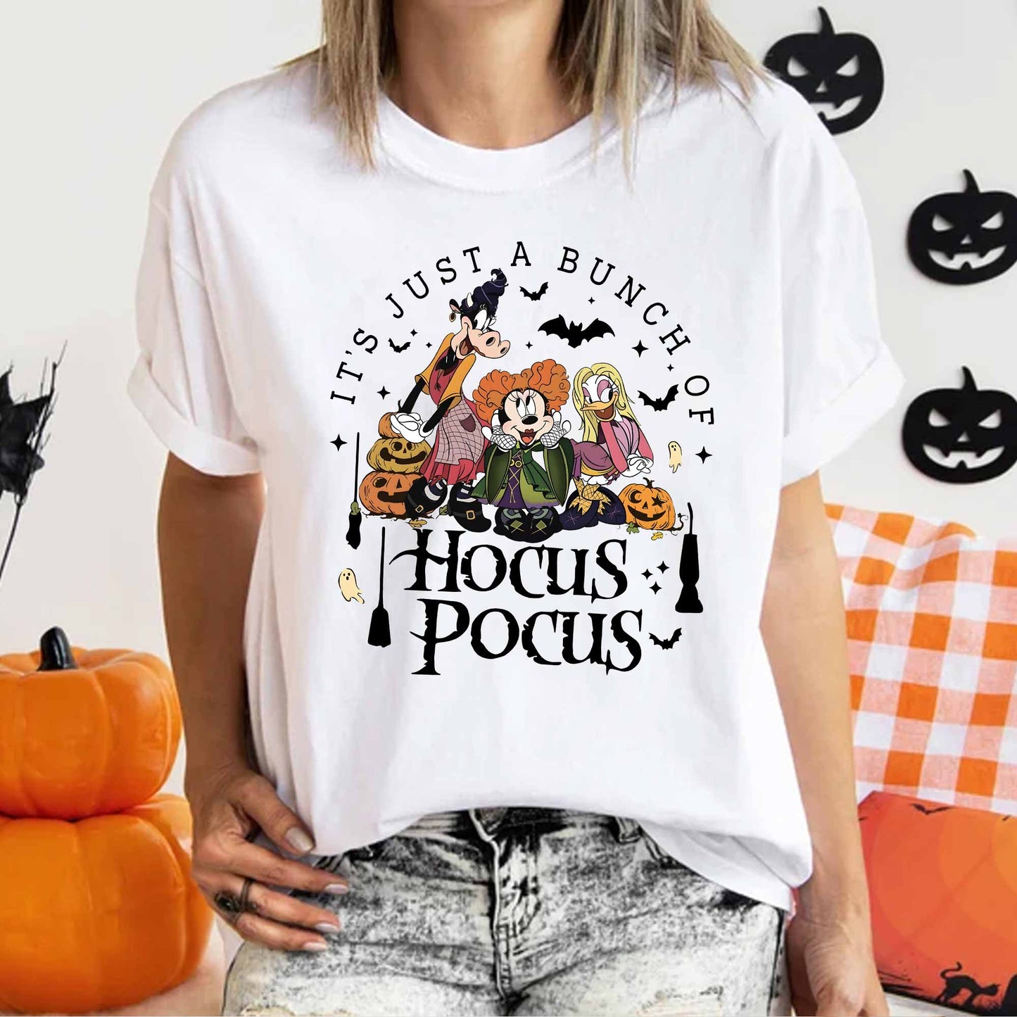 It-s Jusst A Bunch Of Hocus Pocus - Sweatshirt. Tshirt. Hoodie