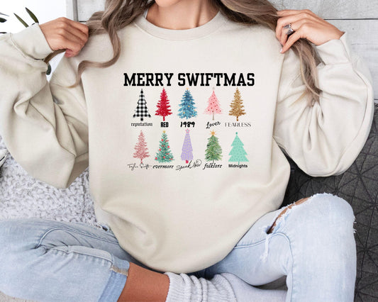 Swiftie Merry Swiftmas Adult Sweatshirt