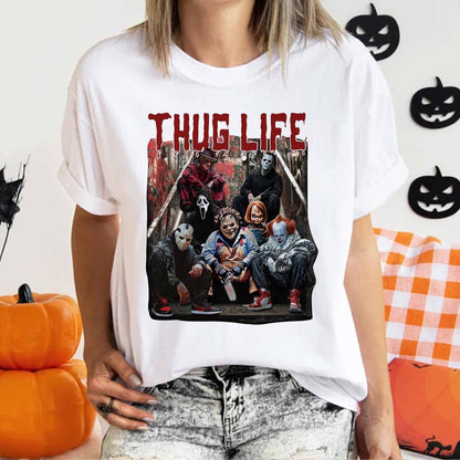 Thug Life Horror Ver 9 - Sweatshirt. Tshirt. Hoodie