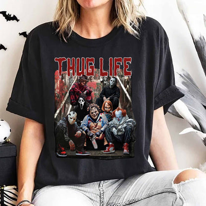 Thug Life Horror Ver 9 - Sweatshirt. Tshirt. Hoodie