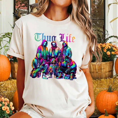 Thug Life Horror Ver 12 - Sweatshirt. Tshirt. Hoodie