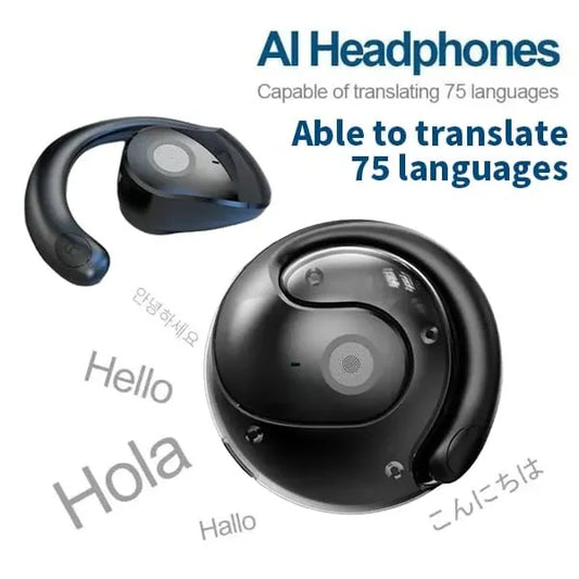 🏆LAST DAY SALE 70% OFF⏰AI Translation Pro Wireless Bluetooth Earbuds