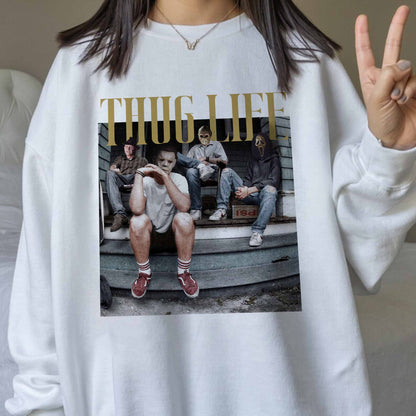 Thug Life Horror Ver 8 - Sweatshirt. Tshirt. Hoodie