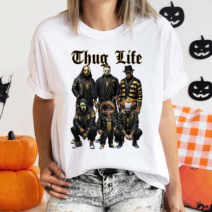 Thug Life Horror Ver Gold - Sweatshirt. Tshirt. Hoodie