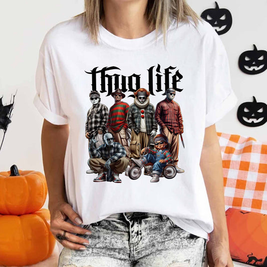 Thug Life Horror Ver Chicano - Sweatshirt. Tshirt. Hoodie