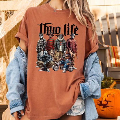 Thug Life Horror Ver Chicano - Sweatshirt. Tshirt. Hoodie