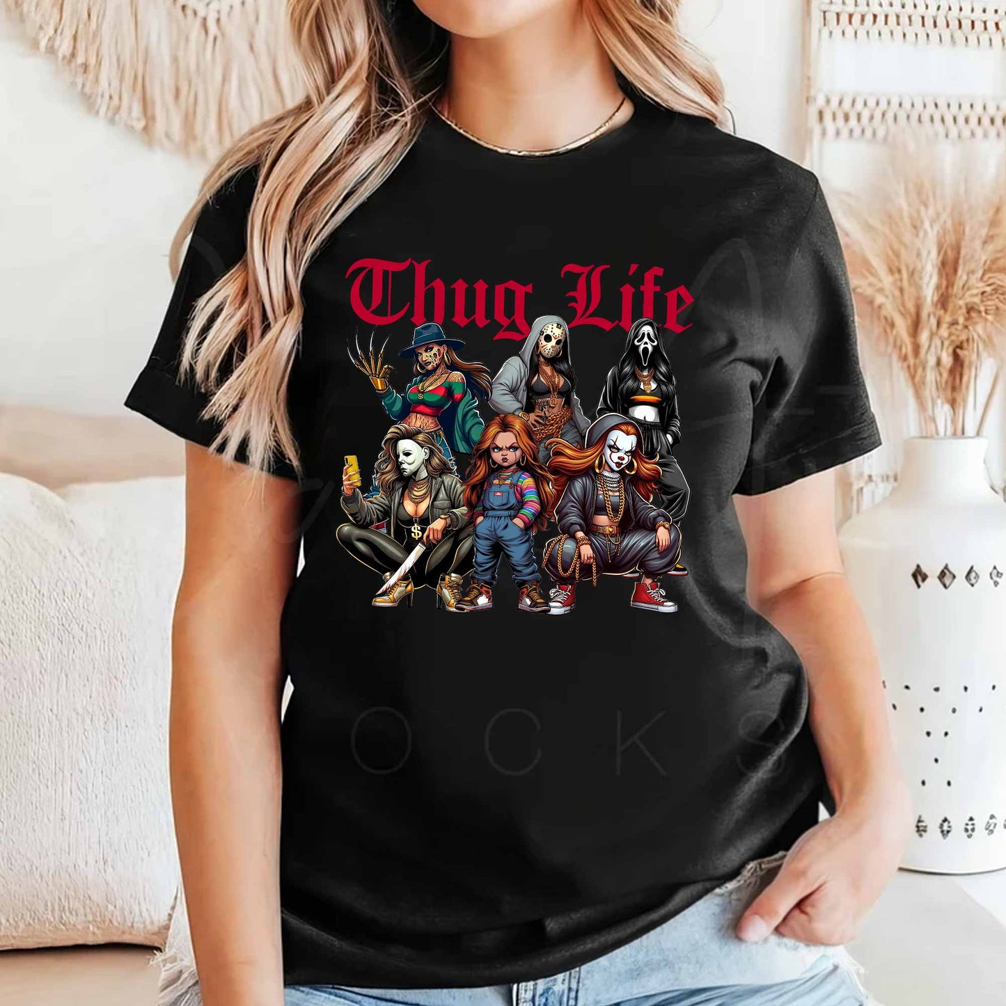 Thug Life Horror For The Ladies 2 - Sweatshirt. Tshirt. Hoodie