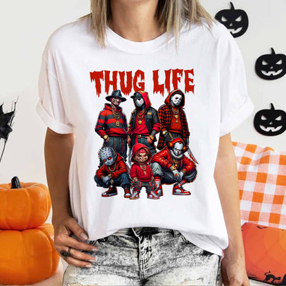 Thug Life Horror Ver Red - Sweatshirt. Tshirt. Hoodie